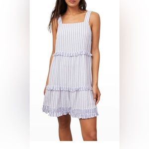 Rails Sandy Dress - Size Medium - Blue and White Stripe- Worn Once